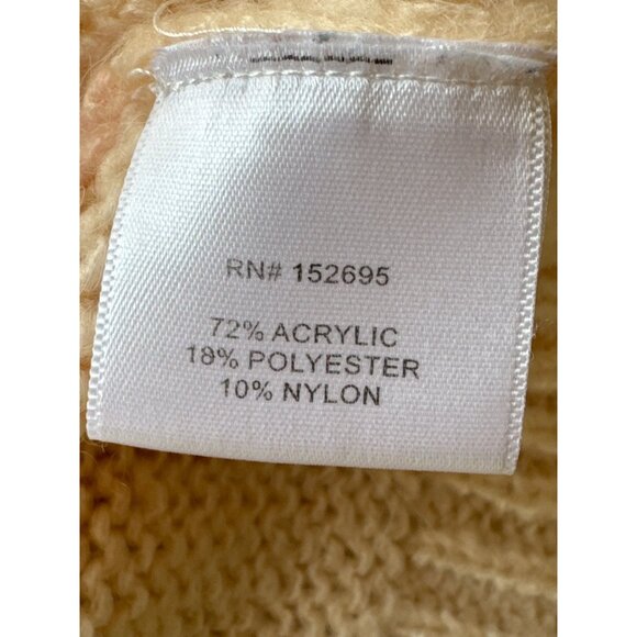 Q&A Los Angeles Color Ombre blocked super cozy sweater knit long sleeve women’s - Picture 6 of 10